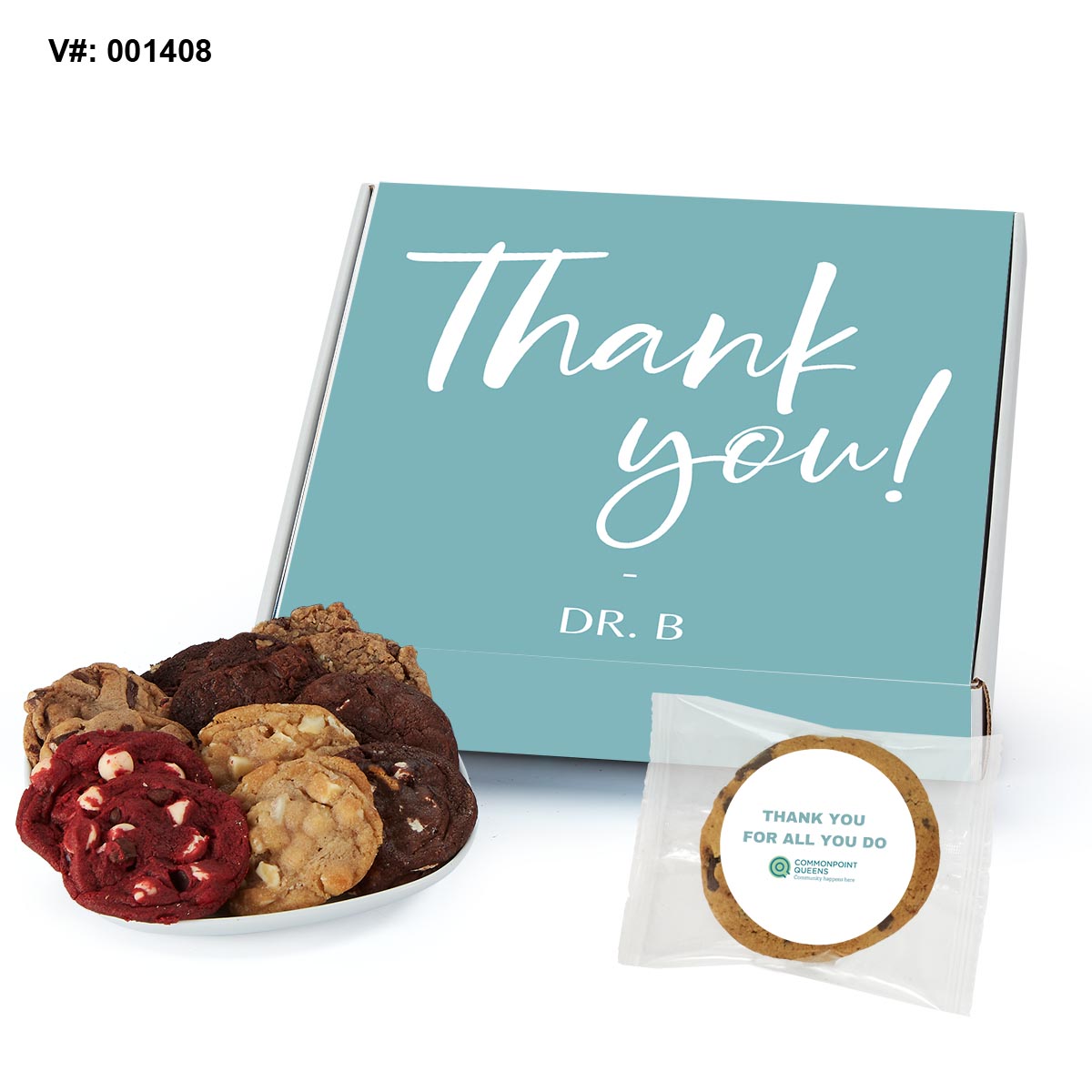 BRANDED BOX OF COOKIES