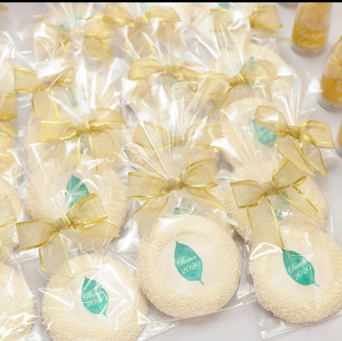 PRINTED SUGAR COOKIE IN BOW BAG
