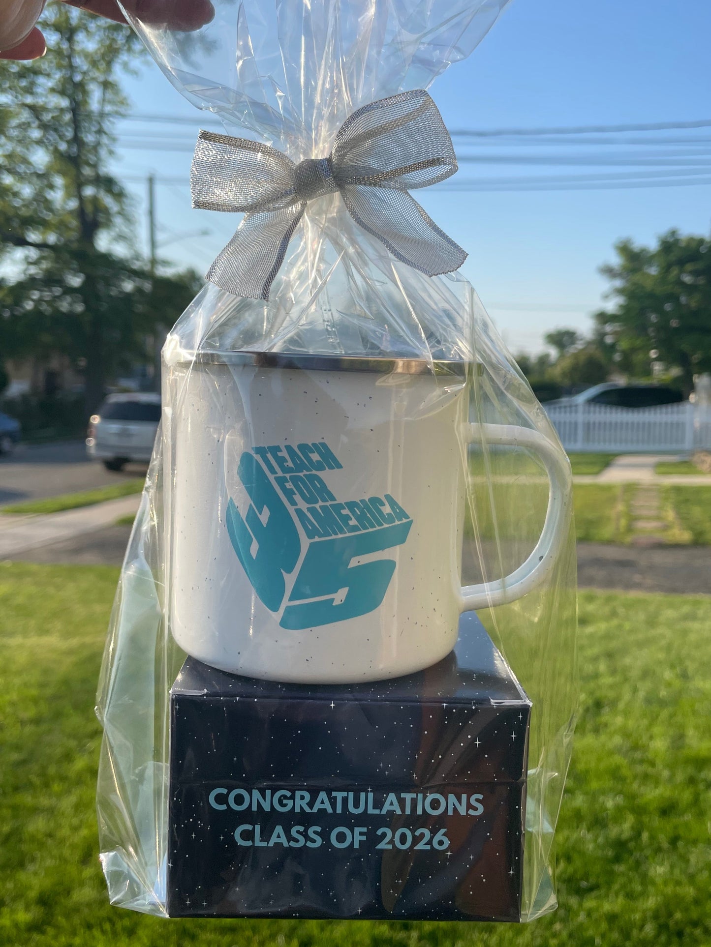 CAMPING MUG & GOURMET COOKIE GIFT SET