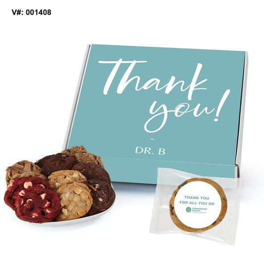 BRANDED BOX OF COOKIES