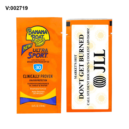 BANANA BOAT SUNSCREEN PACKET