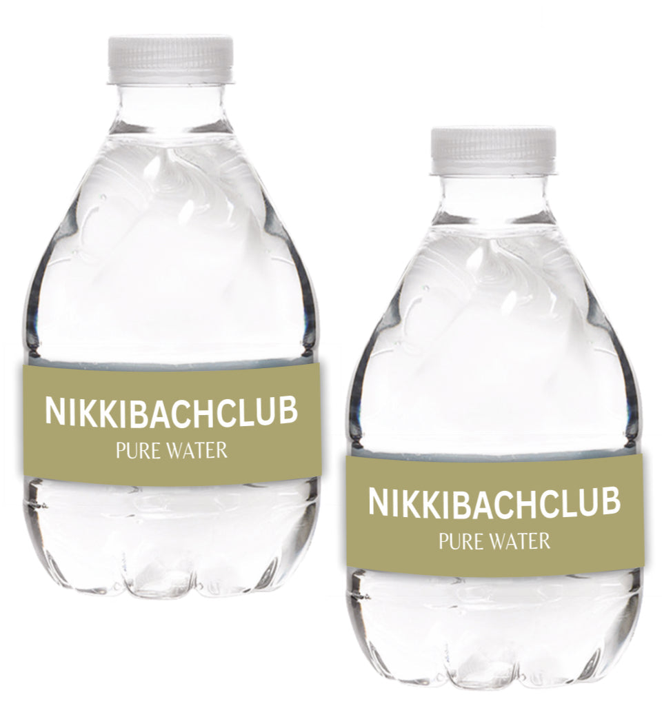 8 OZ  BOTTLED WATER